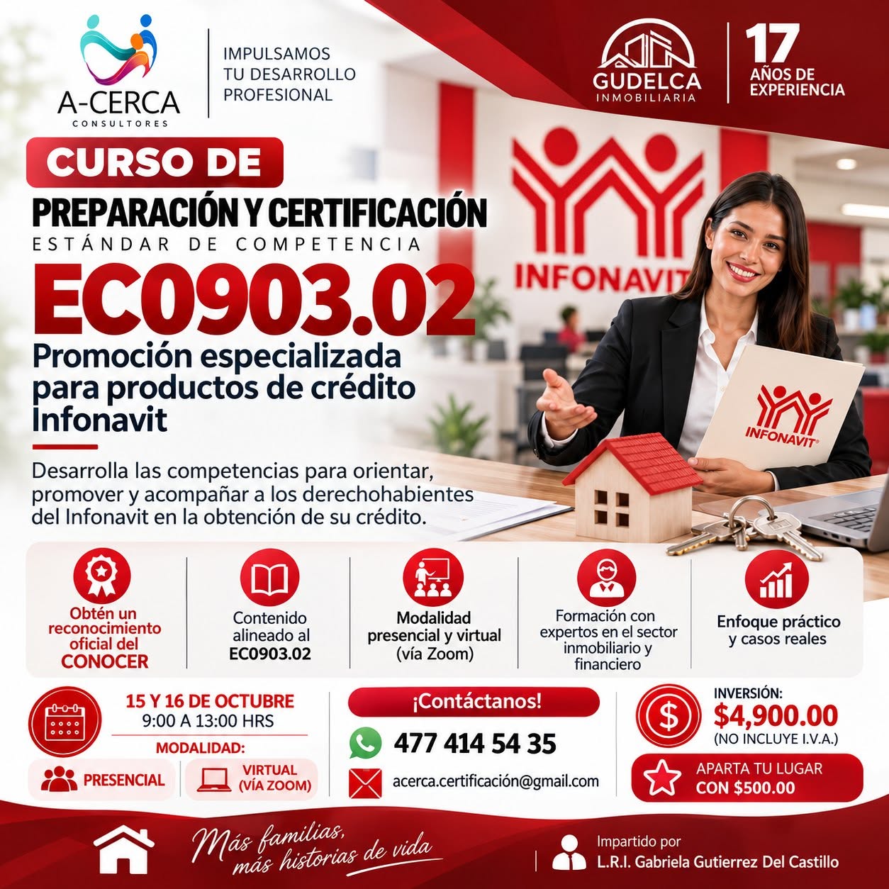 Cursos y certificaciones inmobiliarias